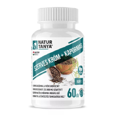 Natur Tanya Natur Tanya® Szerves Króm + kapormag 60 db tabletta vitamin és táplálékkiegészítő