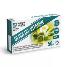 Natur Tanya Oliva D3-vitamin 4000NE lágyzselatin kapszula 50 db vitamin és táplálékkiegészítő