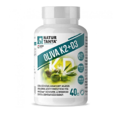  Natur Tanya® OLIVA K2+D3 40db lágyzsela kapszula vitaMK7® K2-vitaminnal vitamin és táplálékkiegészítő