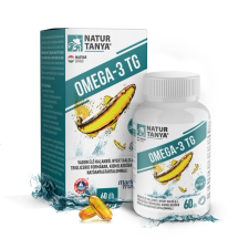 Natur Tanya ® Omega-3 TG 60db lágyzselatin kapszula vitamin és táplálékkiegészítő