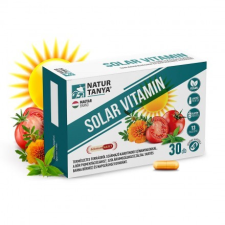  Natur Tanya® SOLAR VITAMIN - Világszabadalommal védett napozóvitamin, szoláriumozás, napozás vagy nap nélküli bőrpigmentációhoz vitamin és táplálékkiegészítő