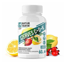 Natur Tanya ® Szerves C+D+K - Retard 1000mg C-vitamin, 2000IU D3-vitamin vitamin és táplálékkiegészítő