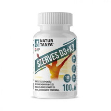  Natur Tanya Szerves D3 és K2-vitamin 100 db vitamin és táplálékkiegészítő