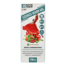  NATUR TANYA SZERVES VEGÁN VAS SZIRUP 170 vitamin és táplálékkiegészítő