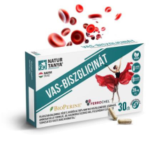 Natur Tanya® Vas-biszglicinát 30db kapsz BioPerine® fekete bors kivonattal vitamin és táplálékkiegészítő