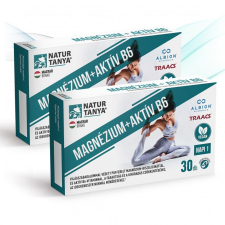 Natur Tanya Vegán Magnézium + Aktiv B6 30 kapszula Natur Tanya® vitamin és táplálékkiegészítő