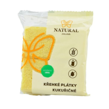 Natural extrudált kukorica szeletek 75 g pékárú