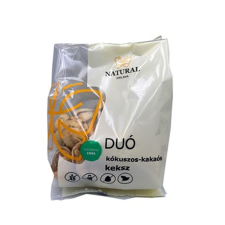 Natural gluténmentes duó keksz - kókuszos kakaós 150g csokoládé és édesség