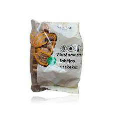Natural Natural gluténmentes fahéjas rizskeksz 150 g reform élelmiszer