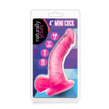  Naturally Yours 4 inch Mini Cock Pink műpénisz, dildó
