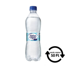 NaturAqua Ásványvíz Naturaqua 0,5L dús szénsavas DRS díjas üdítő, ásványviz, gyümölcslé