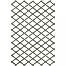 NATURE 2 db zöld fa kerti lugasrács 50 x 150 cm kerti dekoráció