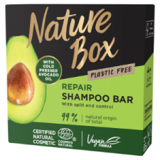 Nature Box Avokádó szilárd sampon a regeneráló hajért 85 g sampon