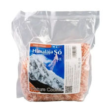 Nature Cookta Himalája só rózsaszín durva 1 kg vitamin és táplálékkiegészítő