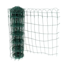 NATURE Metalex párizsi drótkerítés, műanyag, zöld, félmerev 90 cm x 10 m kerti bútor