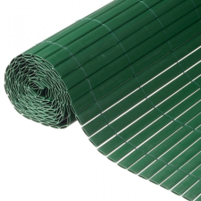 NATURE zöld kétoldalú PVC kerti paraván 1,5 x 3 m kerti bútor