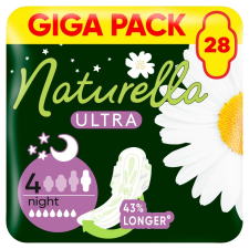 Naturella Ultra Night szárnyas Egészségügyi Betét 28db intim higiénia