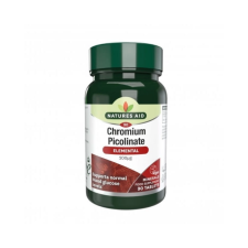 Natures Aid Króm-pikolinát 200 mcg tabletta 90db vitamin és táplálékkiegészítő