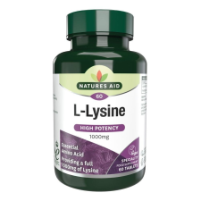 Natures Aid L-Lysine 1000 mg tabletta 60 db vitamin és táplálékkiegészítő