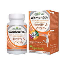 Natures Aid Natures Aid Multivitamin és Ásványi-anyag formula 50 év feletti nők számára 30 db vitamin és táplálékkiegészítő
