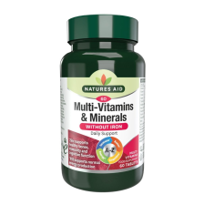 Natures Aid Natures Aid Multivitamin vas nélkül tabletta 60 db vitamin és táplálékkiegészítő