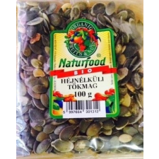 Naturfood bio héjnélküli tökmag 100g biokészítmény