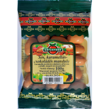 Naturfood Naturfood sós karamellás-csokoládés mandula 100 g mag
