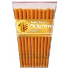 Naturhelix Fülgyertya Gyerek Propoliszos 10 db test- és fülgyertya