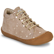 Naturino Magas szárú edzőcipők COCOON ZIP SUEDE LOVE Bézs 22