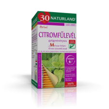 NATURLAND CITROMFU TEA FILT 25X gyógytea