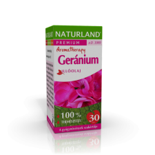  NATURLAND Geránium illóolaj 10 ml gyógyhatású készítmény