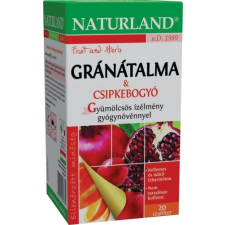  NATURLAND GYÜMÖLCSTEA GRÁNÁTALMA-CSIPKE reform élelmiszer