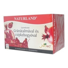 NATURLAND GYÜMÖLCSTEA GRÁNÁTALMA-CSIPKE tea