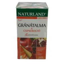 Naturland gyümölcstea gránátalma-csipke 20x2g 40 g tea