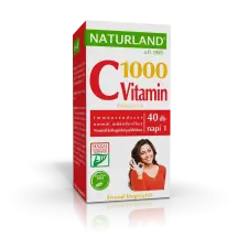 Naturland Magyarország Kft. Naturland C-vitamin 1000 mg tabletta 40x vitamin és táplálékkiegészítő