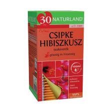 Naturland Magyarország Kft. Naturland Csipke-hibiszkusz teakeverék filteres 20x tea