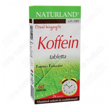 Naturland Magyarország Kft. Naturland Koffein tabletta 60x gyógyhatású készítmény