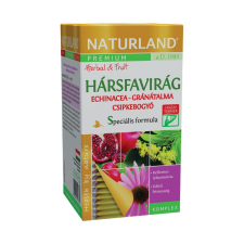 Naturland Magyarország Kft. Naturland Prémium Hársfavirág+Echinacea+Gránátalma+Csipkebogyó 20x1,2g tea