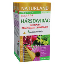 Naturland premium herbal&fruit hársfavirág.echinacea-gránátalma-csipkebogyó tea 24g alapvető élelmiszer
