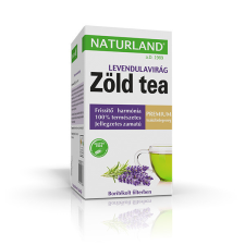  Naturland Prémium Zöld tea (Levendulavirág) 20x1,5 g tea