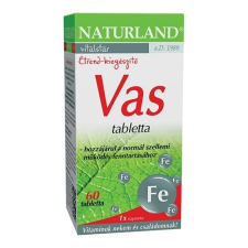NATURLAND VAS TABLETTA vitamin és táplálékkiegészítő