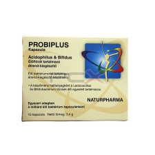  Naturpharma probiplus kapszula 10db vitamin és táplálékkiegészítő