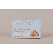 NATURTEX 2r. ágynemű 90x130/40x50 cm pape Kék macis lakástextília