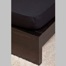 NATURTEX Pamut Jersey fekete gumis lepedő 100x200 cm lakástextília