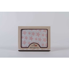 NATURTEX Pink Star baby plüss pléd babaágynemű, babapléd