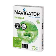 NAVIGATOR Másolópapír A4, 75g, Navigator Eco-Logical, prémium minőség, 500ív/csomag fénymásolópapír