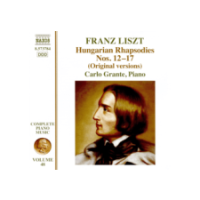Naxos Carlo Grante - Franz Liszt: Hungarian Rhapsodies Nos. 12-17 (Cd) klasszikus