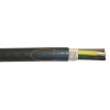  NAYY-O 4x25mm2 alumínium földkábel PVC RE 0,6/1kV, fekete