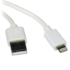 NBase 2133 USB 2.0-A apa - Lightning kábel 1m - Fehér (2133) kábel és adapter