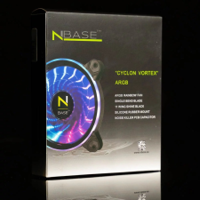 NBase cyclon vortex 120mm argb rendszer hűtő hűtés